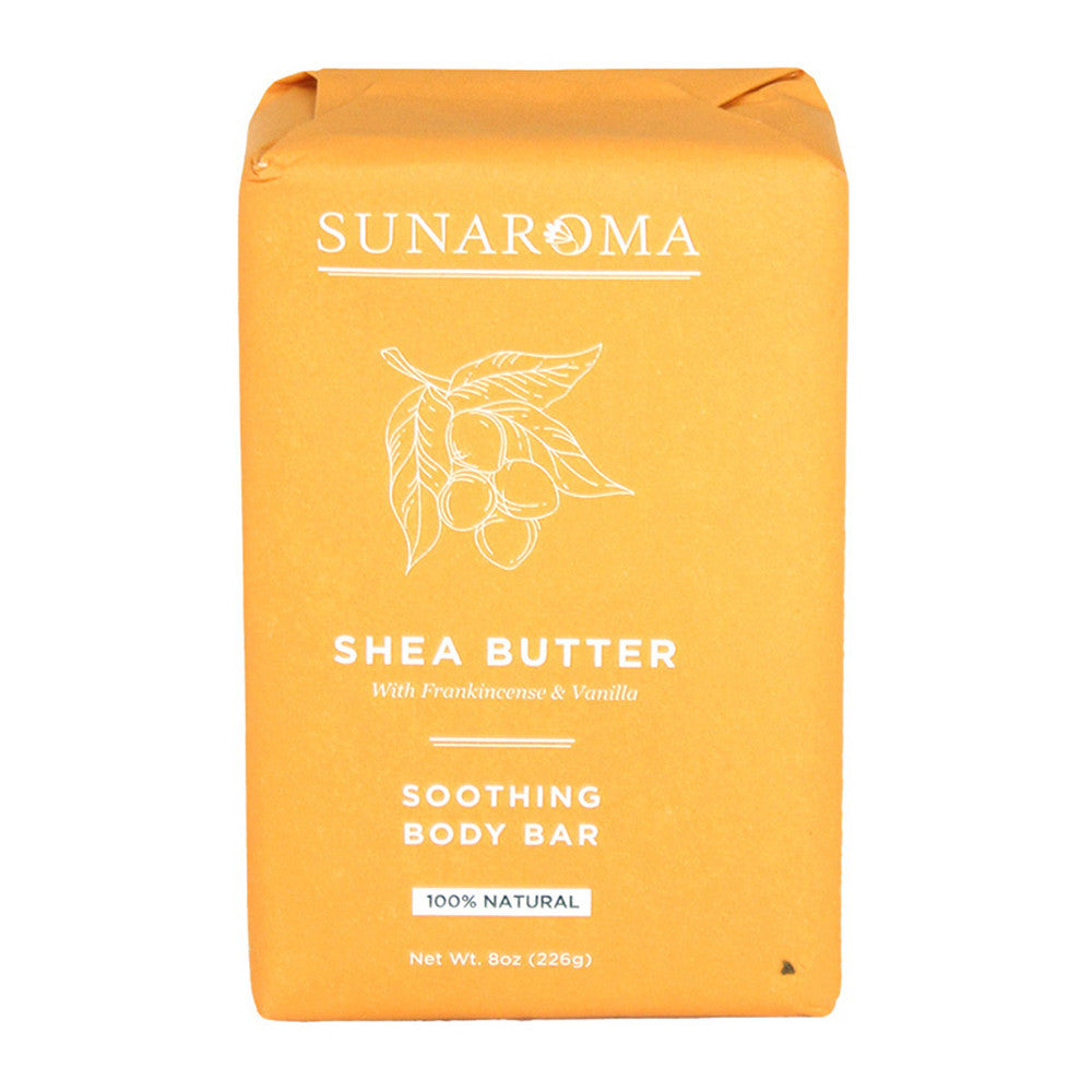 Sunaroma Bath Soap Shea Butter, 8 Oz